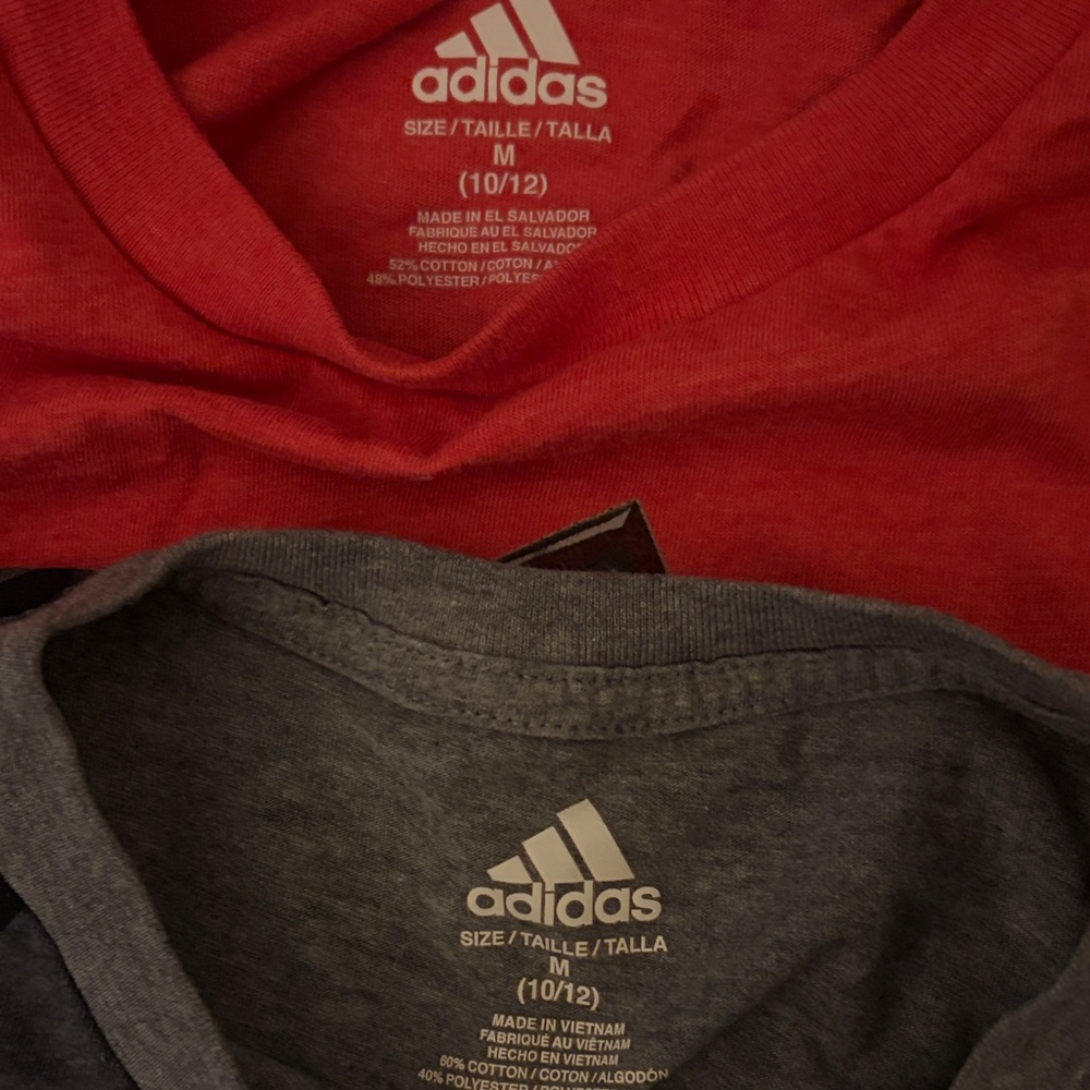 Adidas boys Medium 10/12 Tshirts - Picture 2 of 3